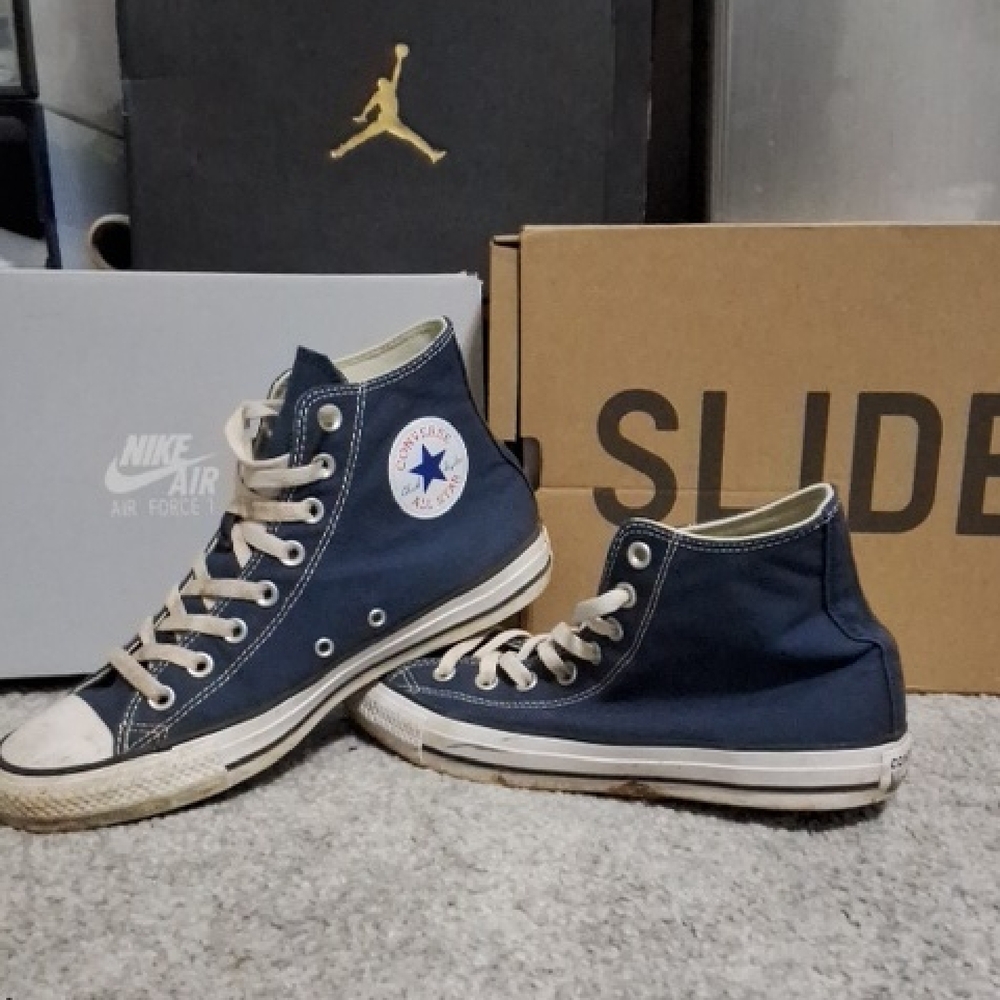 Converse Chuck Taylor All Star High Top Sneakers - Navy